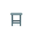 thumbnail image 3 of Tanfly Teal Side Table 100% Weather-Resistant Polycarbonate, UV Protected, Indoor & Outdoor Use, 3 of 3