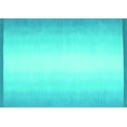 thumbnail image 1 of Ahgly Company Machine Washable Indoor Rectangle Abstract Turquoise Blue Contemporary Area Rugs, 8' x 10', 1 of 4