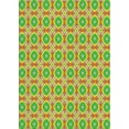 thumbnail image 1 of Ahgly Company Indoor Rectangle Patterned Dark Gold Brown Abstract Area Rugs, 8' x 10', 1 of 6