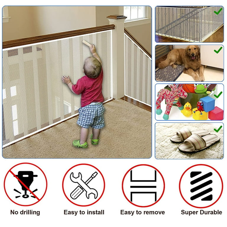 Child Safety Stairs Net - Durable Weatherproof Rope Guam