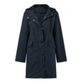 thumbnail image 1 of Baberdicy Plus Size Tops Rain Jacket Women's Breathable Large Sizes Raincoat Black Softshell Jacket Yellow Outdoor Jacket Transition Jacket Lightweight Jacket with Hood for Spring Autumn Hik, 1 of 6