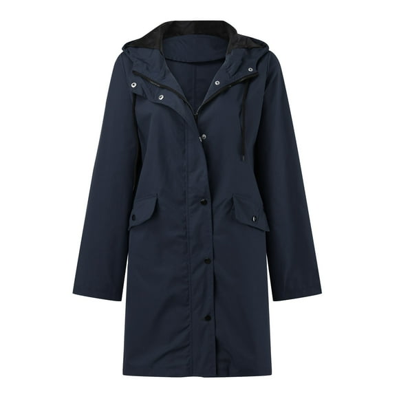 Baberdicy Plus Size Tops Rain Jacket Women's Breathable Large Sizes Raincoat Black Softshell Jacket Yellow Outdoor Jacket Transition Jacket Lightweight Jacket with Hood for Spring Autumn Hik