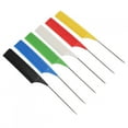 thumbnail image 3 of Peine de cola de rata BuyWeek 6 piezas profesional de dientes finos, 3 of 13