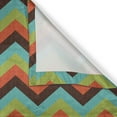 thumbnail image 6 of Ambesonne Chevron Valance & Curtain, Royal, 55"x36", Multicolor, 6 of 6