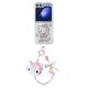 thumbnail image 2 of Funda con tapa de lujo con dibujos de Hello Kitty, protectora a prueba de golpes, hecha de material IMD, compatible con Samsung Galaxy Z Flip 4/3/5, 2 of 4