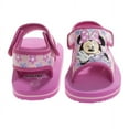 thumbnail image 5 of Disney Minnie Mouse Toddler Girls Hook & Loop Flat Heel Sandals - Fuchsia, 11-12., 5 of 8
