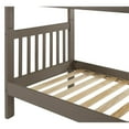 thumbnail image 3 of My Bed Now Olympus Twin-over-Twin 2-Drawer Wood Bunk Bed w/ Staircase in Brown, 3 of 6