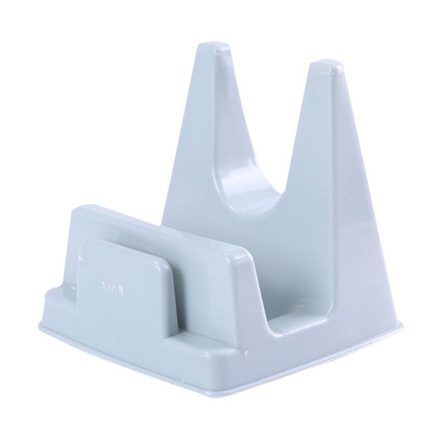 Accesorios De Cocina: Estante Para Tapas De Ollas, Estante Tipo Asiento Para Tapas De Ollas, Estante Doméstico De Plástico Sin Perforaciones, Estante De Almacenamiento.