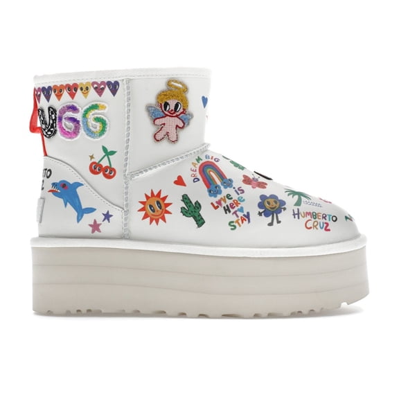 UGG Women's Classic Mini Platform Boot Pop Sketch, from StockX