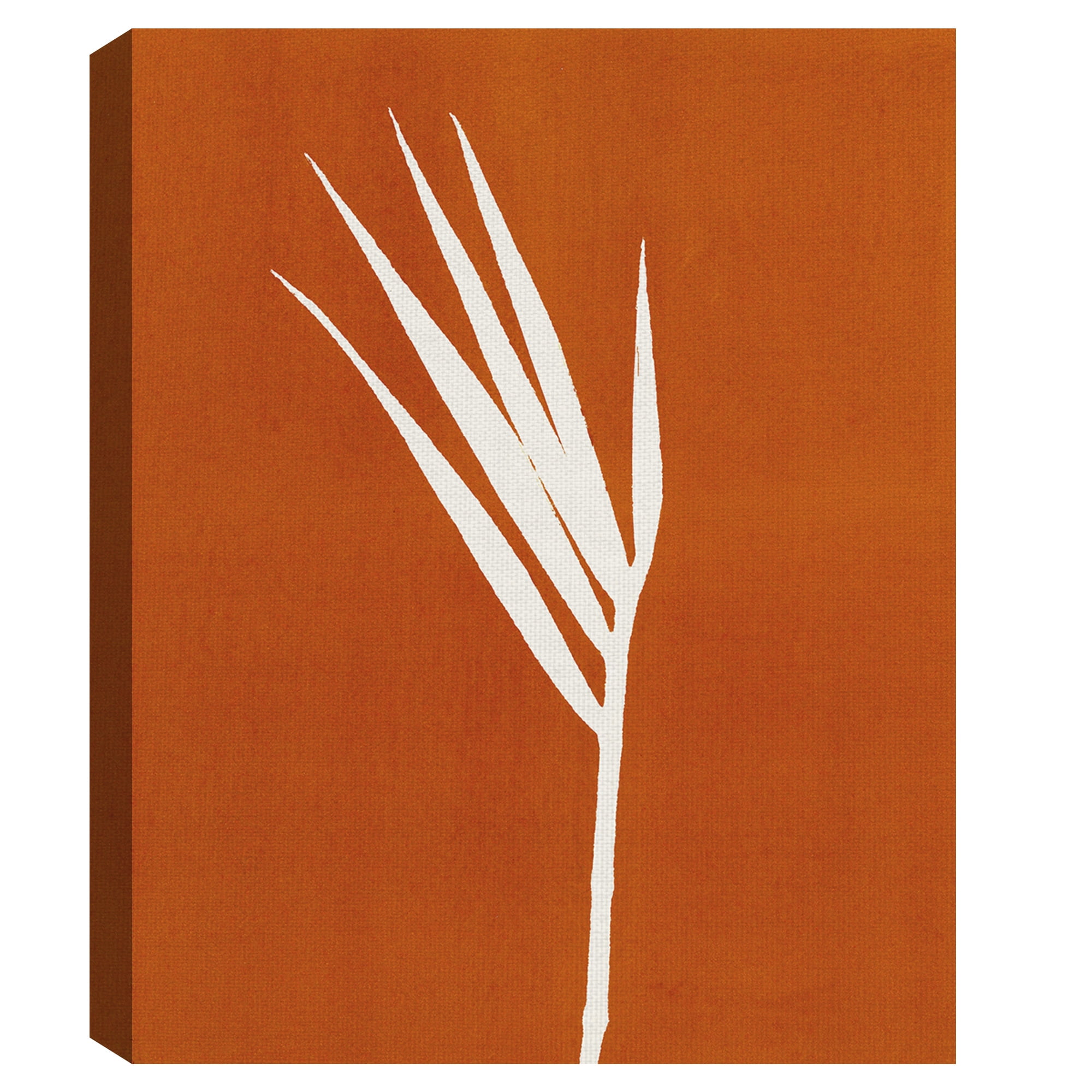 Masterpiece Art Gallery Bamboo Rust, Black, and Cream by Mary Margaret Briggs Canvas Art Print Set of 3 (11" x 14")