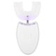 thumbnail image 1 of Cepillo de dientes eléctrico Fugacal para adultos en forma de U cabezal de cepillo WHITEE, 1 of 6