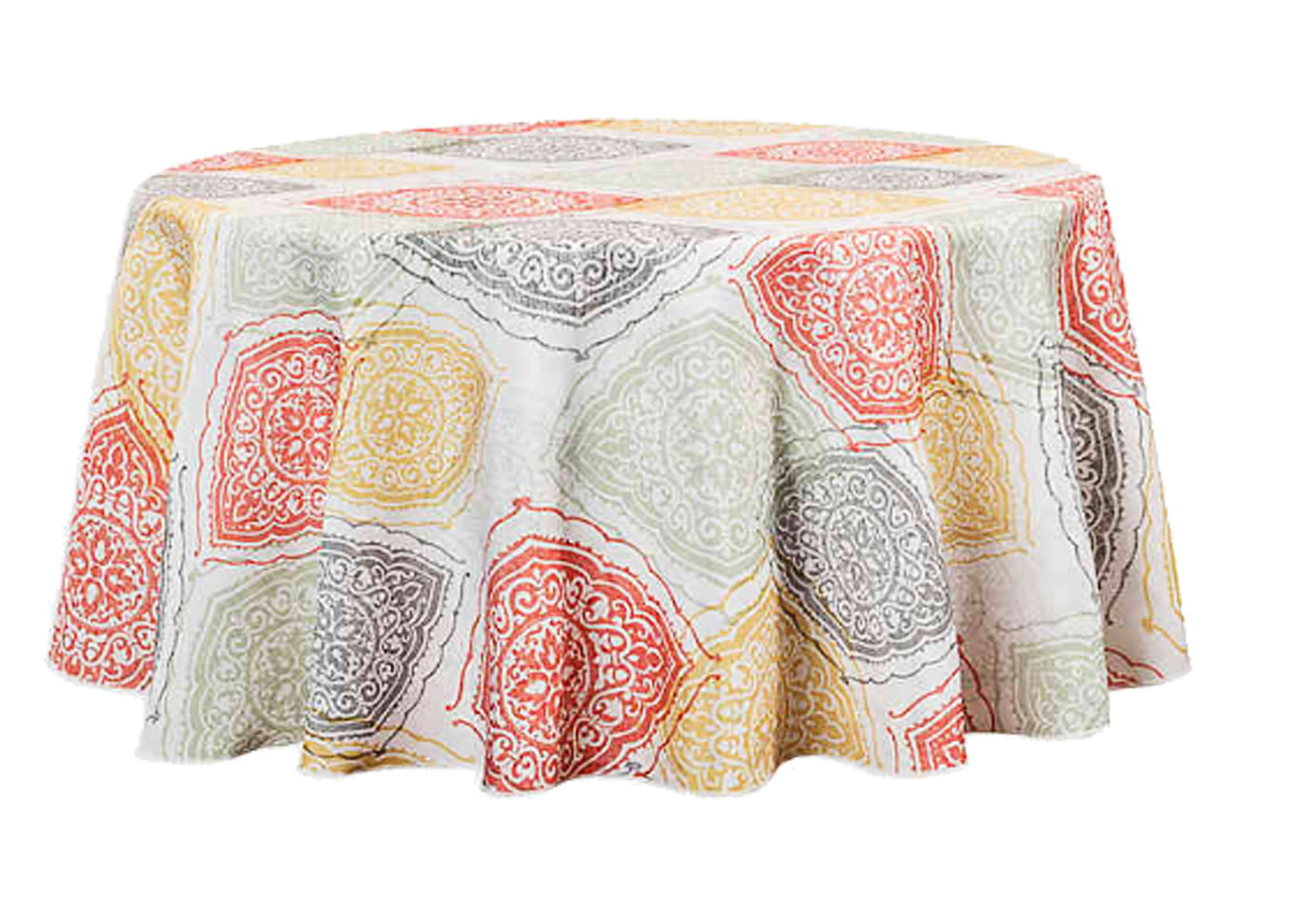 Croscill Tessa Fabric Tablecloth 52x70 or 60x84 NEW Gorgeous Floral Print 