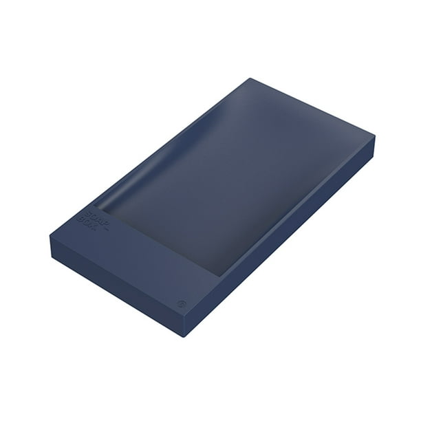 Jabonera Minimalista - Caja de Plástico Blando con Drenaje Fácil - Organizador de Jabón - Jabonera Antideslizante