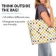 thumbnail image 2 of Disketp Colorful Checkered 1 Bolsa Tote Estampada para Mujer, Bolso de Hombro y de Mano para Compras y Viajes, 2 of 7