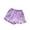 Purple, variant on Luxalzxs Cotton Shorts for Girls Kawaii Strawberry Print Elastic Waist Ruffle Hem Summer Shorts Toddler Baby Girls Athletic Workout Short with Pockets