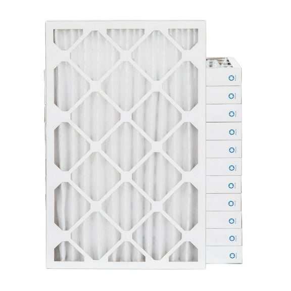 16x25x2 MERV 11 AC Furnace 2" Inch Air Filter - 12 Pack. Made in USA.