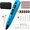 Blue, variant on 3.6V DIY Mini Electric Rotary Tool, 3 speed and USB charging with 86pcs accessories, Cordless Household Hand-held Electric Engraving Tool For Engraving