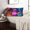 thumbnail image 6 of Gukieu Colorful Potion Bottles Magic Print Plush Pillow Cover, Hidden Zipper Pillow Protector without Pillow Core, Suitable for Bedroom, Office, Car Decoration-16"x24", 6 of 6