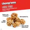 thumbnail image 6 of Chomp 'ems Chicken Hide Free Dog Chews - Rawhide Free Dog Treats - No Hide Alternative Chew Treat for All Life Stages, Bone, 2", 10 Count, 6 of 7