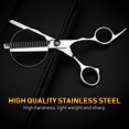 thumbnail image 4 of Professional Haircut Scissors Kit for Barber, Salon, Home, 4 of 5