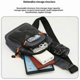 thumbnail image 2 of Casual Fashion Men Chest Bag Crossbody Bag Multi-Functional Travel Single Shoulder Pack - Horizontal, 2 of 5
