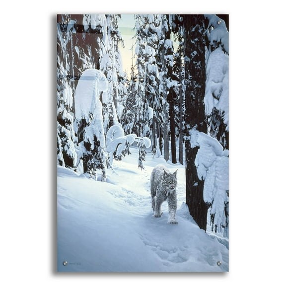 Epic Art 'Silent Steps' by Ron Parker, Acrylic Glass Wall Art, 24"x36"