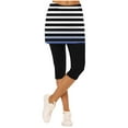 thumbnail image 2 of Drovellove Women's Plus Size High Waisted Yoga Pants with Sashes | Casual Summer Sports Leggings for Workout & Beach Vacation, 2 of 6