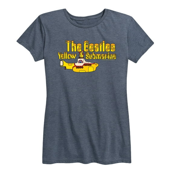 The Beatles - Yellow Submarine Logo - Women's Short Sleeve Graphic T-Shirt