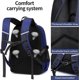 thumbnail image 3 of Kids Backpack Cute Lightweight Preschool Backpack for Toddler, Boys, Girls, Dark Blue, 3 of 4