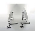 thumbnail image 5 of Juego de 2 caballetes negros con soporte para platos, soportes decorativos para fotografías, marcos de fotos, platos decorativos, pinturas y piezas de arte, 6 pulgadas, 5 of 5