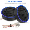 thumbnail image 2 of Ourlova 2pcs Car Dome Tweeters 92db Sensitivity High Frequency Audiophile Horn Audio Speaker Modified Accessories, 2 of 8