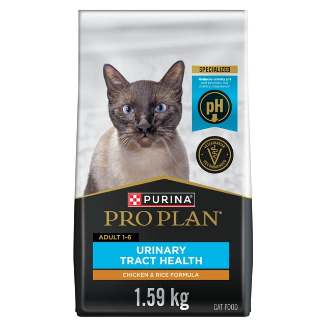 Purina Pro Plan Santé des Voies Urinaires Formule au Poulet & au Riz, Nourriture Sèche pour Chats 3.2kg