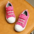 thumbnail image 4 of Kushyshoo Kids Canvas Shoes Pink Casual Children Sneaker Size 12 Little Girls, 4 of 7