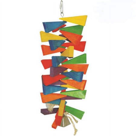 UPC: 0644472012828 | A&E Cage 644067 WD Wedges with Bell Bird Toy – Large