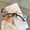 Black and Silver Frame Transparent Sheet, variant on New modern retro high-end tea-colored narrow-frame small brown sunglasses for women with square or round faces, slimming cat-eye sunglasses, fashionable and versatile