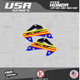 thumbnail image 2 of Kalair GFX Graphics Kit for Honda CRF150F (2003-2007) Usa Series, 2 of 5