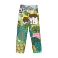 thumbnail image 3 of Lsque Garden Farm Print Men's Pajama Pants, Lounge Pant - Comfortable Home Wear,Elastic Waistband, Stylish Design-XX-Large, 3 of 9