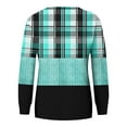 thumbnail image 4 of Jienlioq Hauts d'Hiver pour Femmes Mode Chandail Décontracté à Manches Longues à Col Rond Imprimé pour Femmes Hauts Blouse, 4 of 5