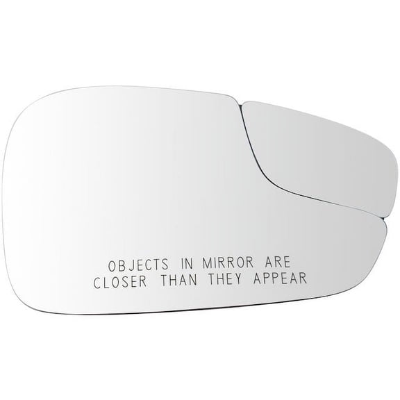 Right Door Mirror Glass - Compatible with 2011 - 2019 Ford Fiesta 2012 2013 2014 2015 2016 2017 2018