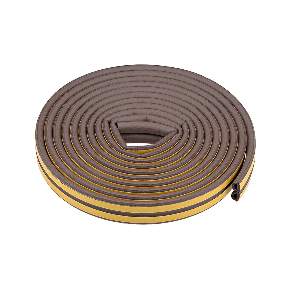 Uxcell Foam Tape Adhesive Weather Stripping 9mm Wide 6mm Thick 3 Meters