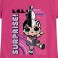 thumbnail image 3 of LOL Surprise! Dolls - Roadie - Biker Chick - Punk Rock - Toddler & Youth Girls Short Sleeve Graphic T-Shirt, 3 of 5