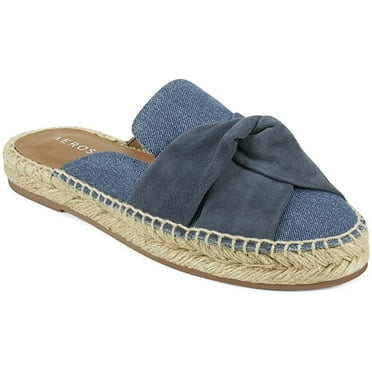 Aerosoles Womens Oakfield Mule 9.5 Denim Fabric
