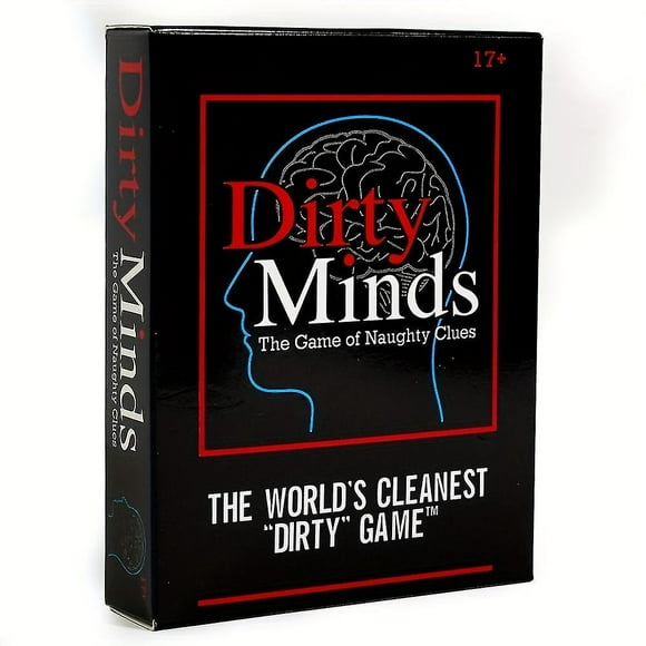 Dirty Minds Card Game The Game Of Naughty Clues Adult Party Drinking Game Funny The World's Cleanest "dirty" Game Party Gifts