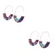 thumbnail image 2 of Pendientes Sonducket en forma de U con estampado de leopardo Accesorio de moda para chicas adolescentes, 2 of 6