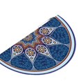 thumbnail image 1 of Semicircular Floor Carpet Mat Half  Entrance Door Rug Non-Slip Welcome Doormat for Patio Front, 1 of 7