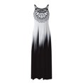 thumbnail image 4 of ICHUANYI Clearance Women's Maxi Dresses Summer Casual V-Neck Sleeveless Vacation Beach Pockets Long Dress(Black, XXL) ICHUANYI WER2023080910618, 4 of 5