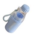 thumbnail image 3 of Botella de agua portátil con cuerda, taza extraíble, doble sección, a prueba de fugas, para oficina, hogar, vehículo, exterior, azul, 3 of 13