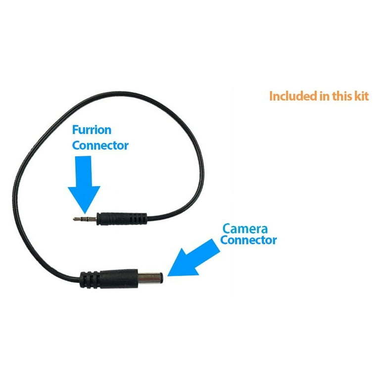 Furrion ® Compatible Backup Camera Bracket Adapter with a power