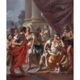thumbnail image 3 of Francesco de Mura 15x17 Black Modern Framed Museum Art Print Titled - Alexander Condemning False Praise (1760s), 3 of 5