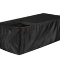 thumbnail image 2 of Guardoinrt Black Easy To Clean Patio Deck Box Cover With Zipper For Convenient Storage Wide Application, 2 of 6